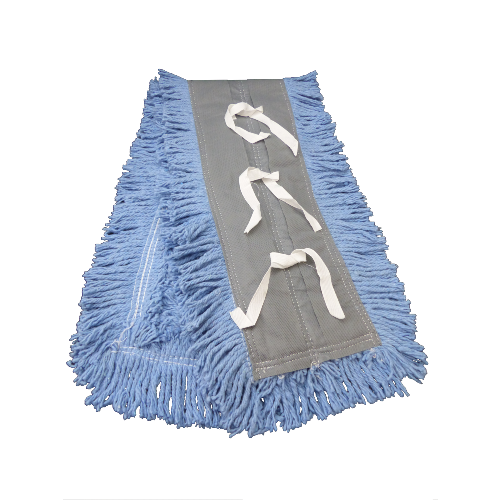 PRO-LINK® Standard Launderable Dust Mop-5 x 18, Blue/White