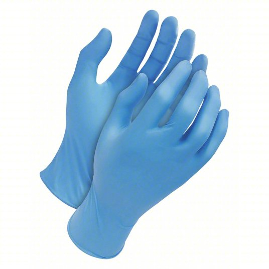 Ameriza E133602023 Gorilla Nitro II Blended Nitrile Gloves, Blue XL - Fire  Supplies