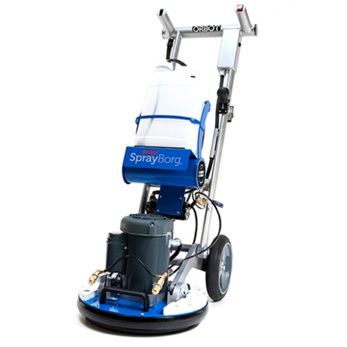 Orbot Sprayborg Floor Machine with Accessories - Safeway Supply